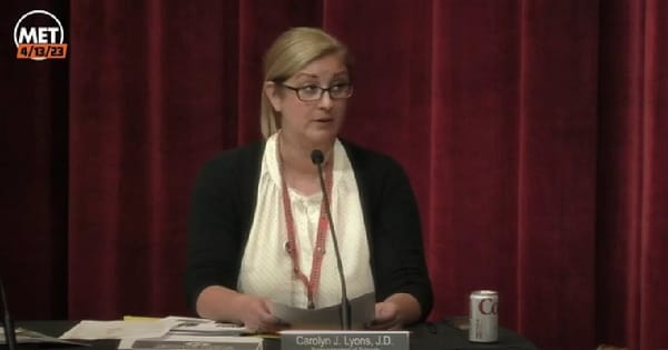 Transcript of Remarks By Middleborough Superintendent Carolyn Lyons During Middleborough School Committee Meeting On Thursday, April 13