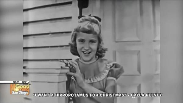 Five Questions for Gayla Peevey — ‘I Want a Hippopotamus for Christmas’ Singer