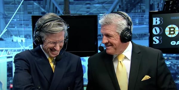 Boston Bruins Play-By-Play Broadcaster Jack Edwards Says Good Night